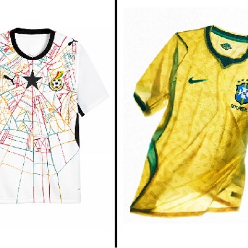 Camisa do Brasil é eleita a 2ª mais bonita da Copa em ranking; Gana fica com o 1º lugar