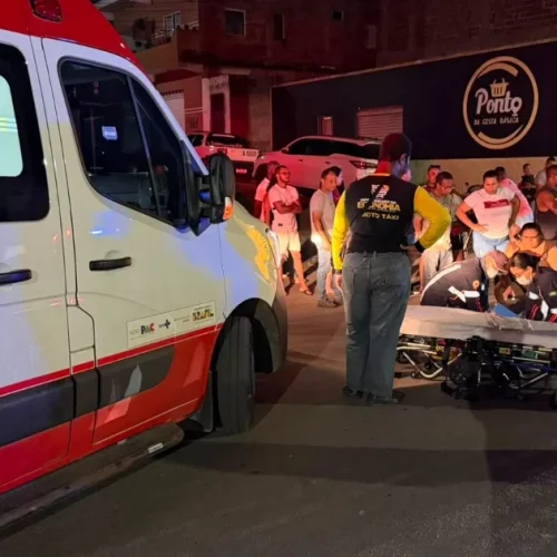 Ciclista fica ferido após colisão com carro no centro de Ubatã
