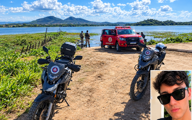Corpo de estudante de Medicina que desapareceu após acidente com jet ski é encontrado em barragem