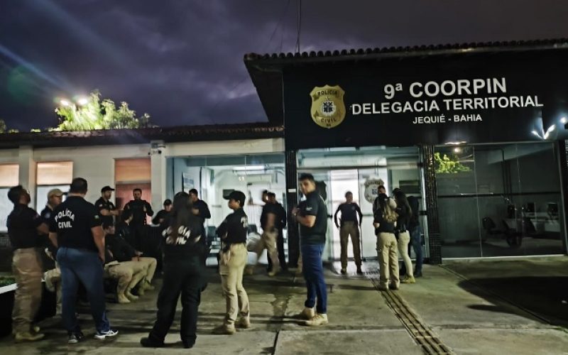 Operação Máscara da Polícia Civil desarticula organização criminosa em Jequié