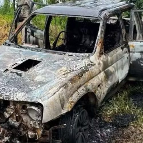 Secretário municipal e técnico agrícola desaparecem; corpos são encontrados em carro incendiado no Recôncavo Baiano