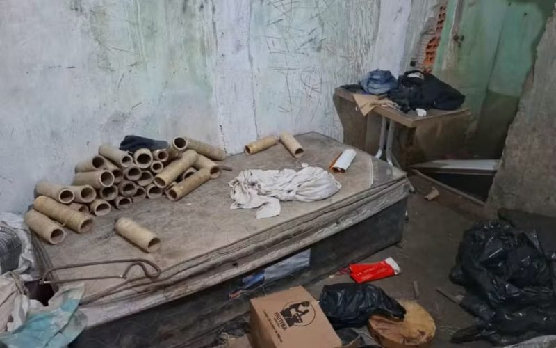 Fábrica de espadas é desarticulada e 150 kg de pólvora são apreendidos no interior da Bahia