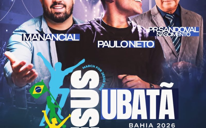 Ubatã celebra o Dia do Evangélico com culto na Praça Central e programação especial até 31 de outubro