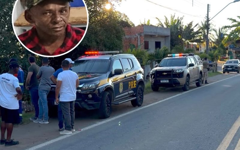Homem morre após ser atropelado em trecho urbano da BR-330 em Barra do Rocha