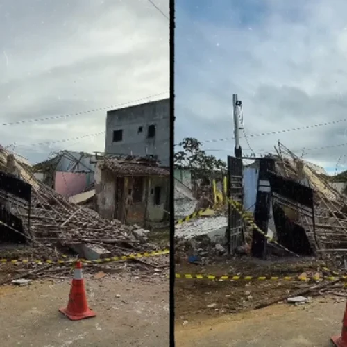 Explosão de botijão de gás destrói casa e deixa três feridos na Bahia