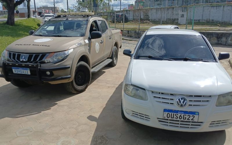 CIPRv recupera veículo com restrição de roubo durante Operação Força Total na BA-650