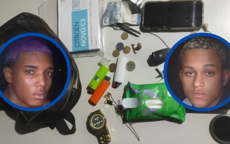 JOVENS PRESOS EM GONGOGI TAMBÉM ESTAVAM COM DROGAS E MUNIÇÃO, DIZ PM