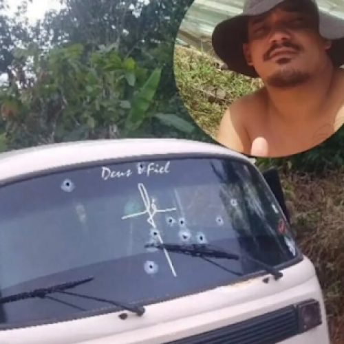 Itacaré: Homem é morto a tiros dentro de kombi na zona rural de Taboquinhas