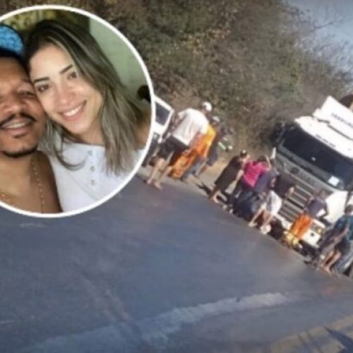 Bruno e Aline viajavam com destino a SP