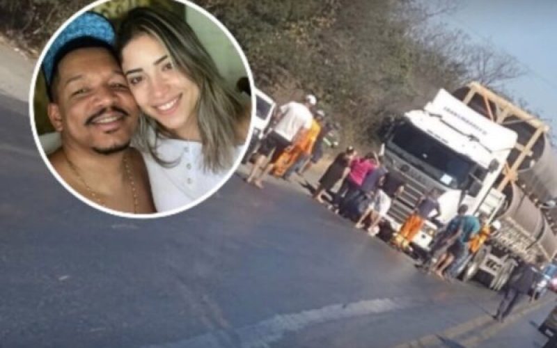 Bruno e Aline viajavam com destino a SP