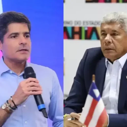 Quaest aponta empate técnico entre ACM Neto e Jerônimo na disputa pelo Governo da Bahia