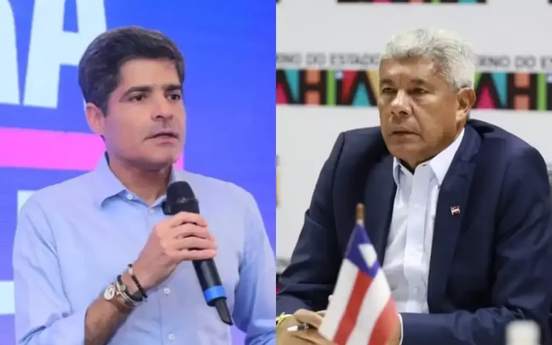 Quaest aponta empate técnico entre ACM Neto e Jerônimo na disputa pelo Governo da Bahia